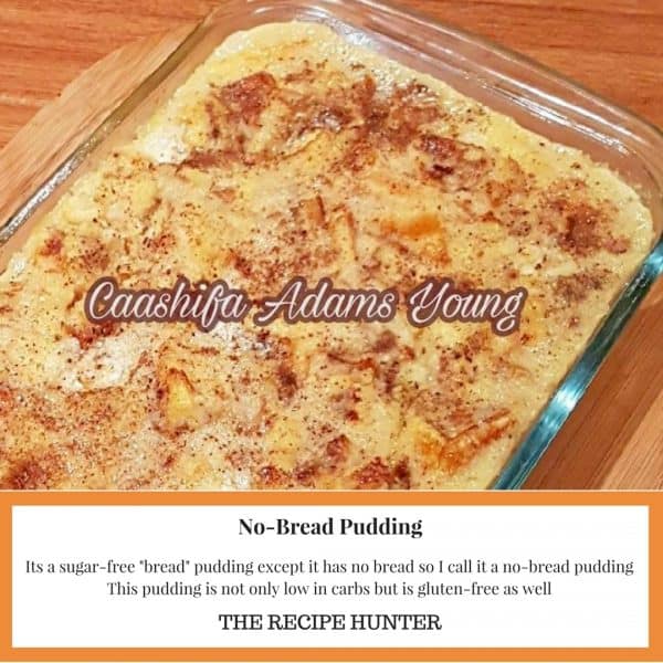 No-Bread Pudding