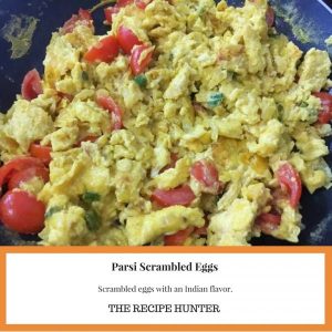 Parsi Scrambled Eggs