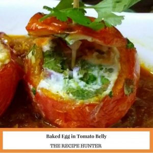 Baked Egg in Tomato