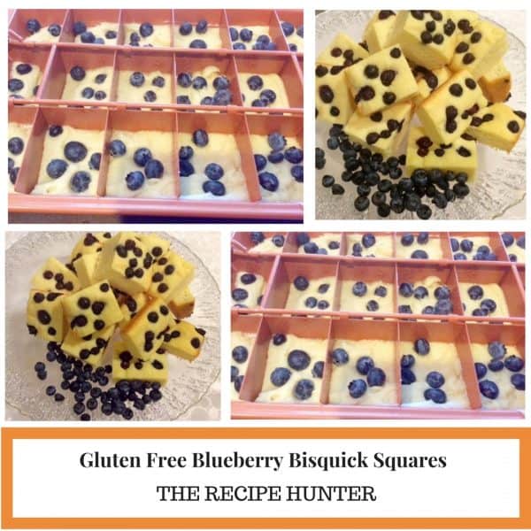 Gluten Free Blueberry Bisquick Squares