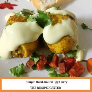 Hard-boiled Egg Curry