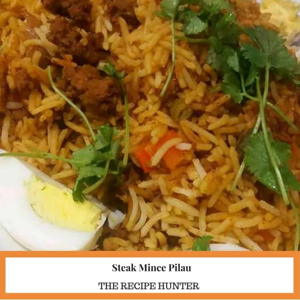 Steak Mince Pilau