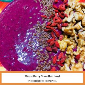 Mixed Berry Smoothie Bowl