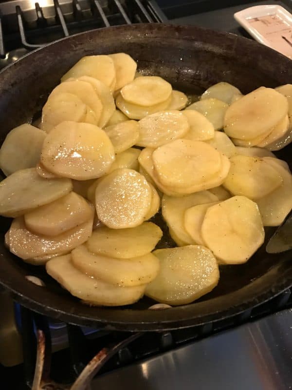pic #1 - slice potatoes