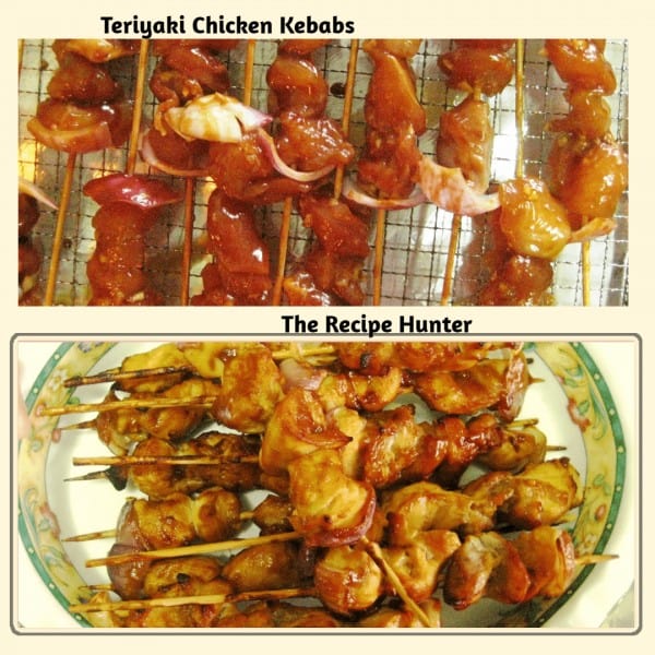 Simple Teriyaki Chicken Kebabs