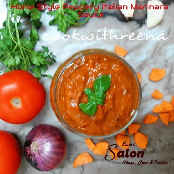 Home Style Peppery Italian Marinara Sauce