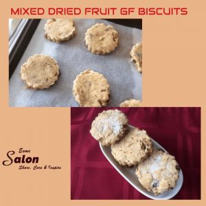MIXED DRIED FRUIT GF BISCUITS