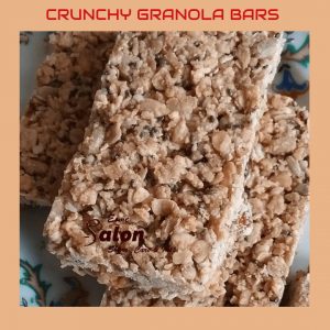 CRUNCHY GRANOLA BARS