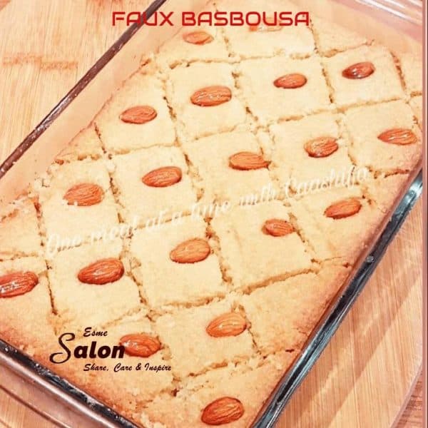 Low Carb Faux Basbousa