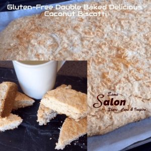 Gluten-Free Double Baked Delicious Coconut Biscotti