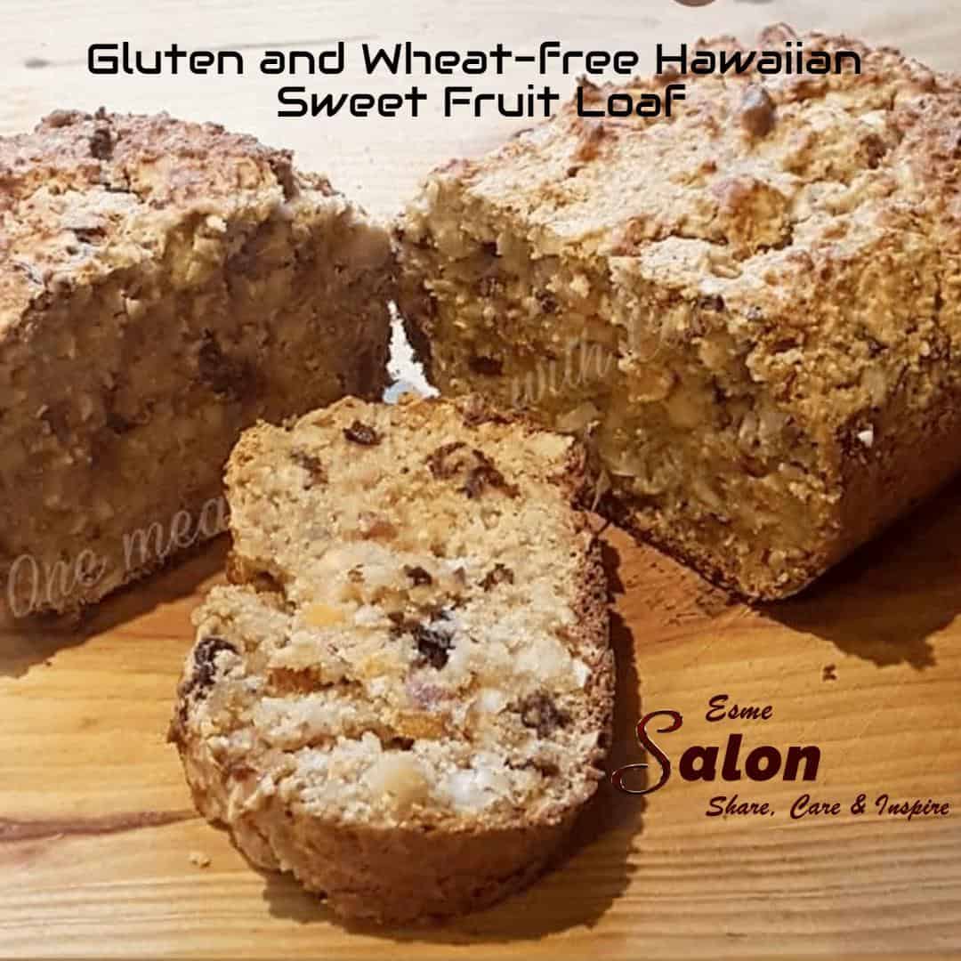 Gluten and Wheat-free Hawaiian Sweet Fruit Loaf