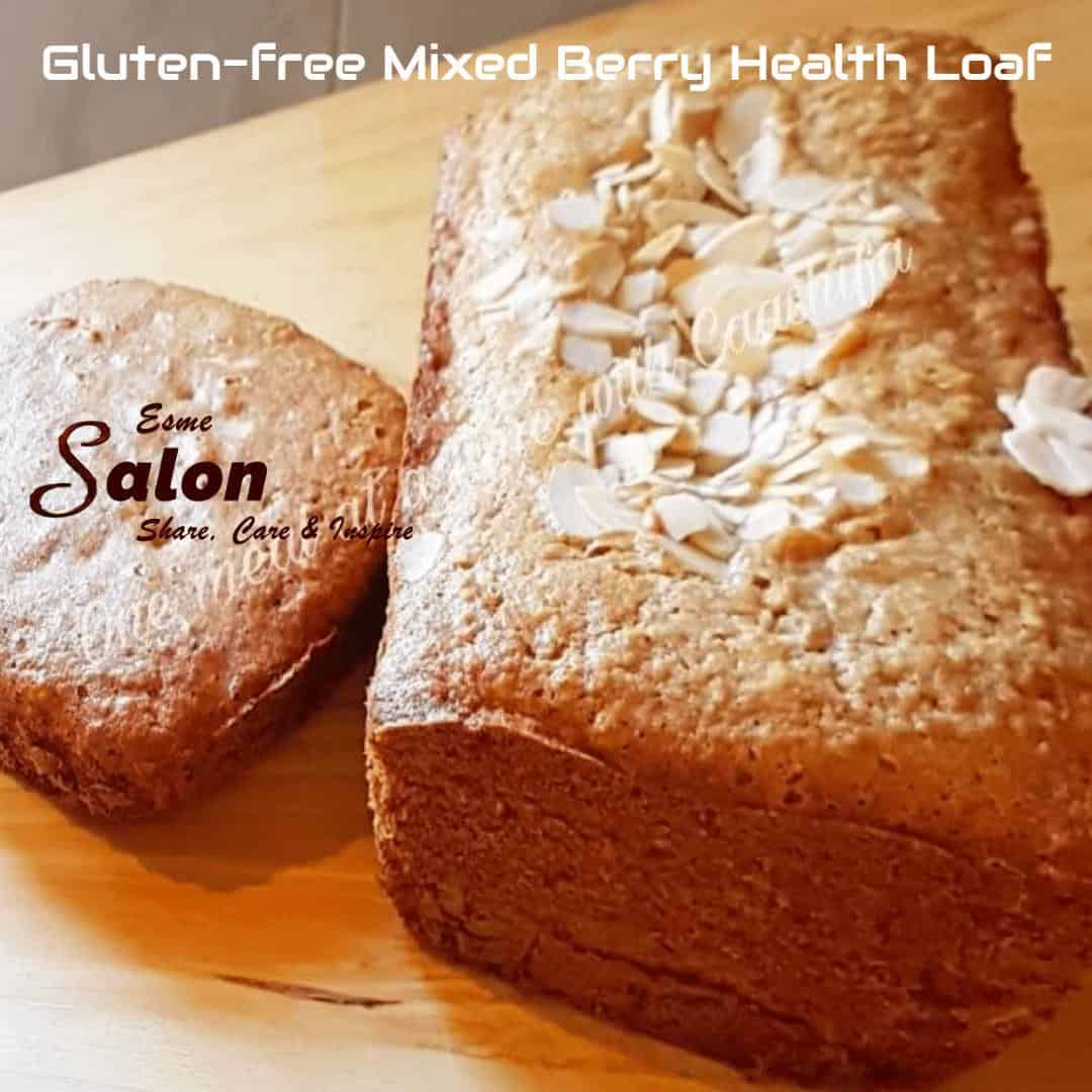 How to bake your own Gluten-free Mixed Berry Health Loaf