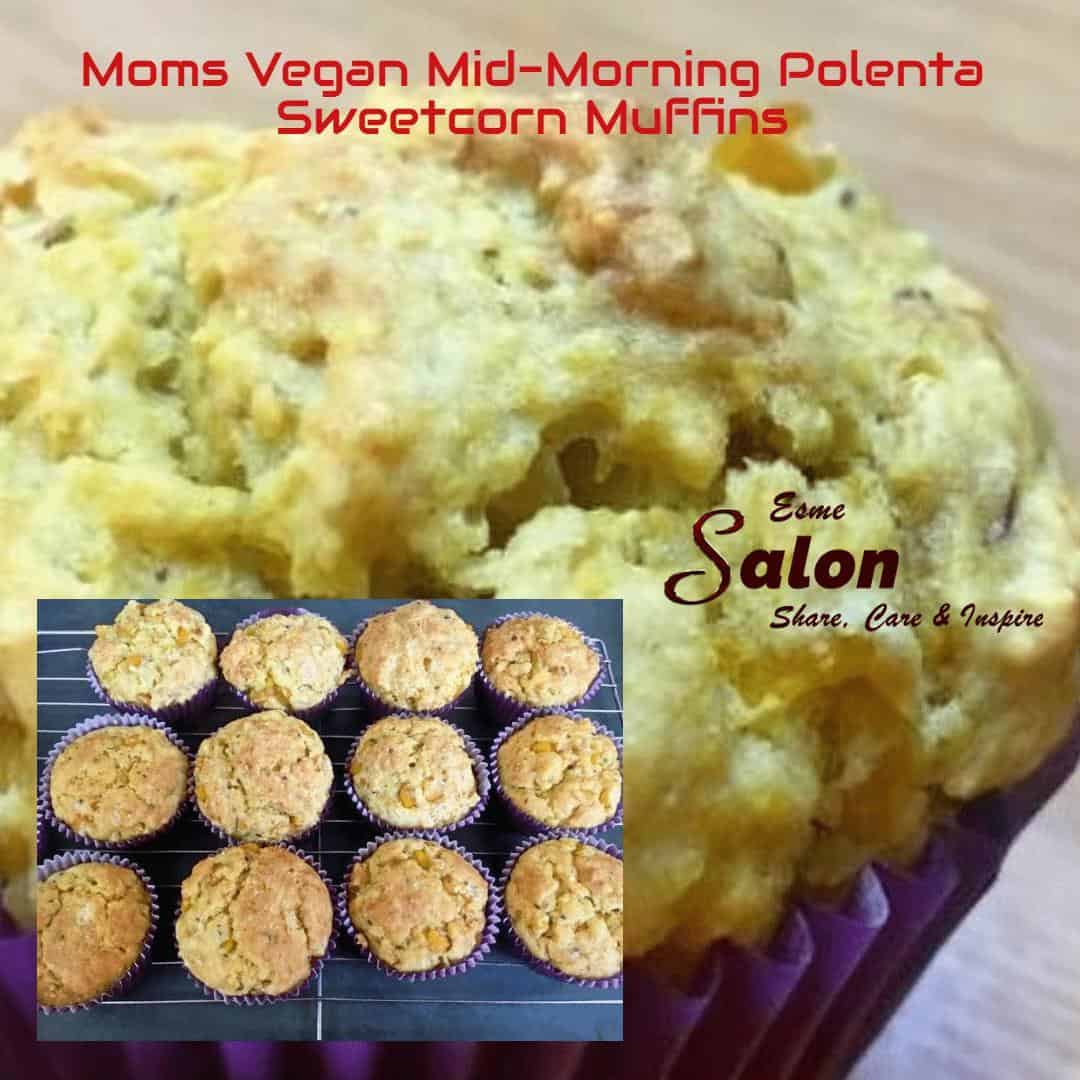 Moms Vegan Mid-Morning Polenta Sweetcorn Muffins 2