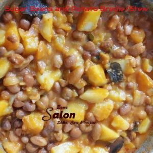 Sugar Beans with Potato Stew