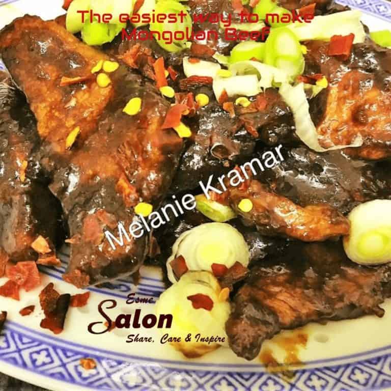 The easiest way to make Mongolian Beef