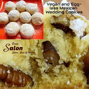 Vegan and Egg-less Mexican Wedding Cookies