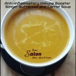 Anti-inflammatory Immune Booster Ginger Butternut and Carrot Soup