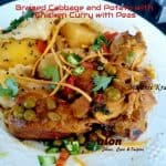 Braised Cabbage and Potato with Chicken