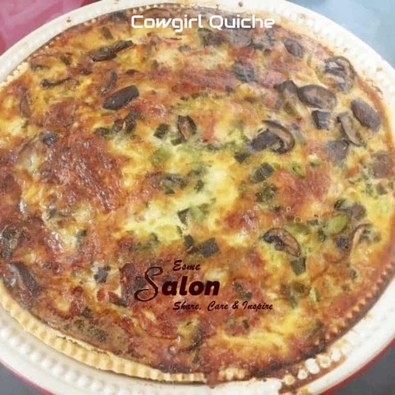 Savory Mushroom Quiche