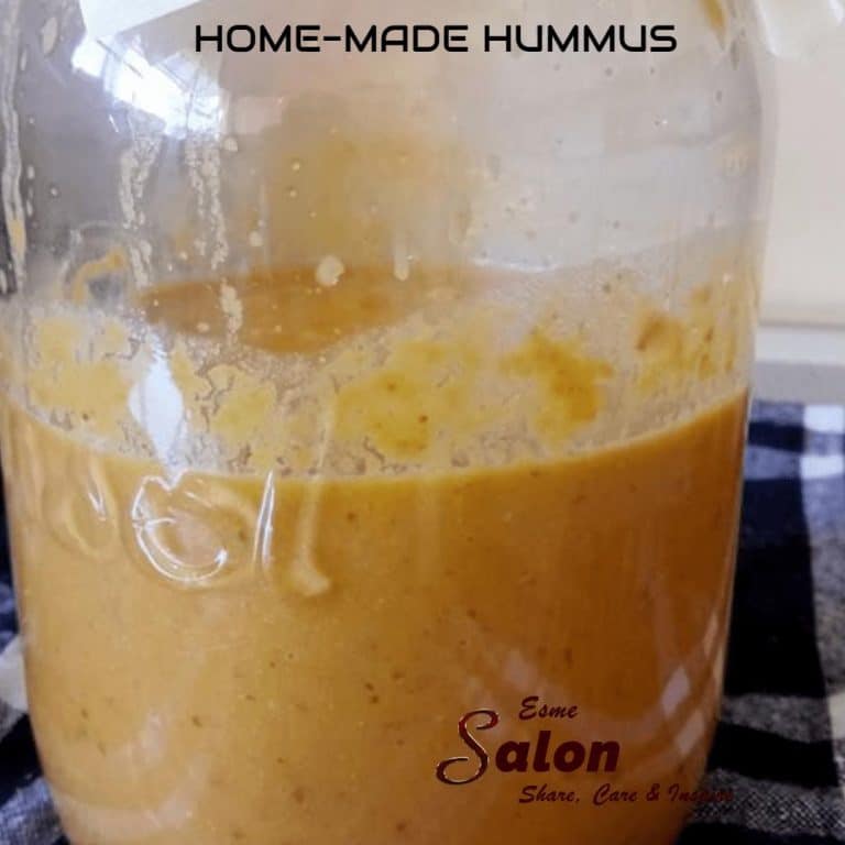 HOME-MADE HUMMUS