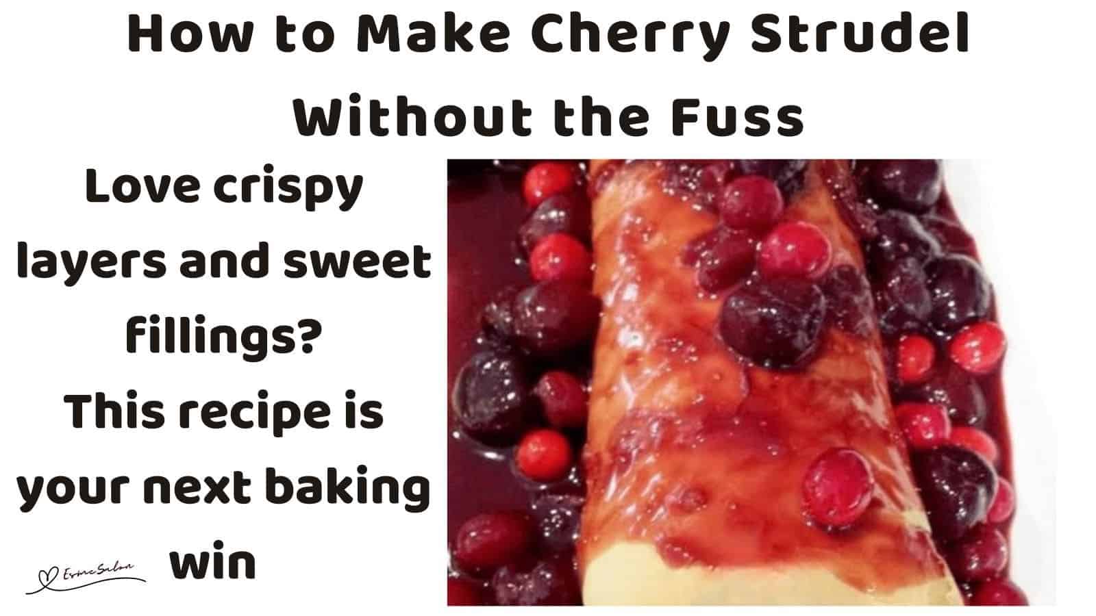 an image of a Cherry Strudel
