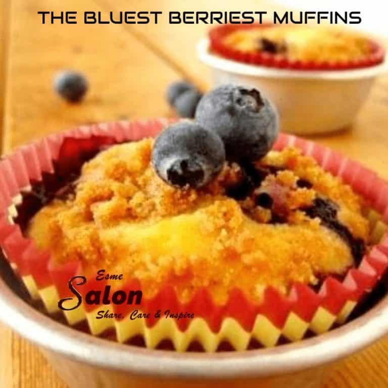 THE BLUEST BERRIEST MUFFINS