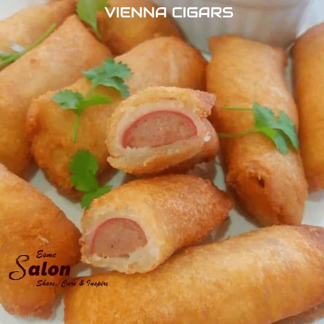 An easy snack in record time: Vienna Bread Cigars