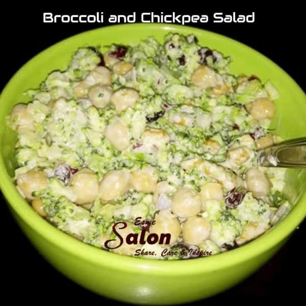 Broccoli and Chickpea Salad