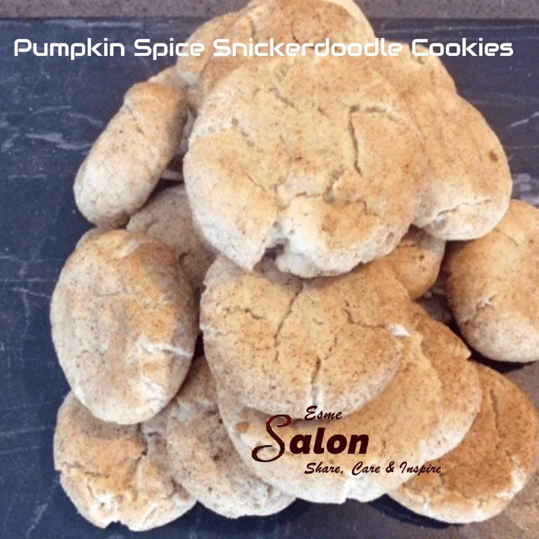 Pumpkin Spice Snickerdoodle Cookie