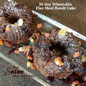 30 day Wheetabix Flax Meal Bundt Cake1