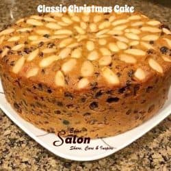Classic Christmas Cake Baked