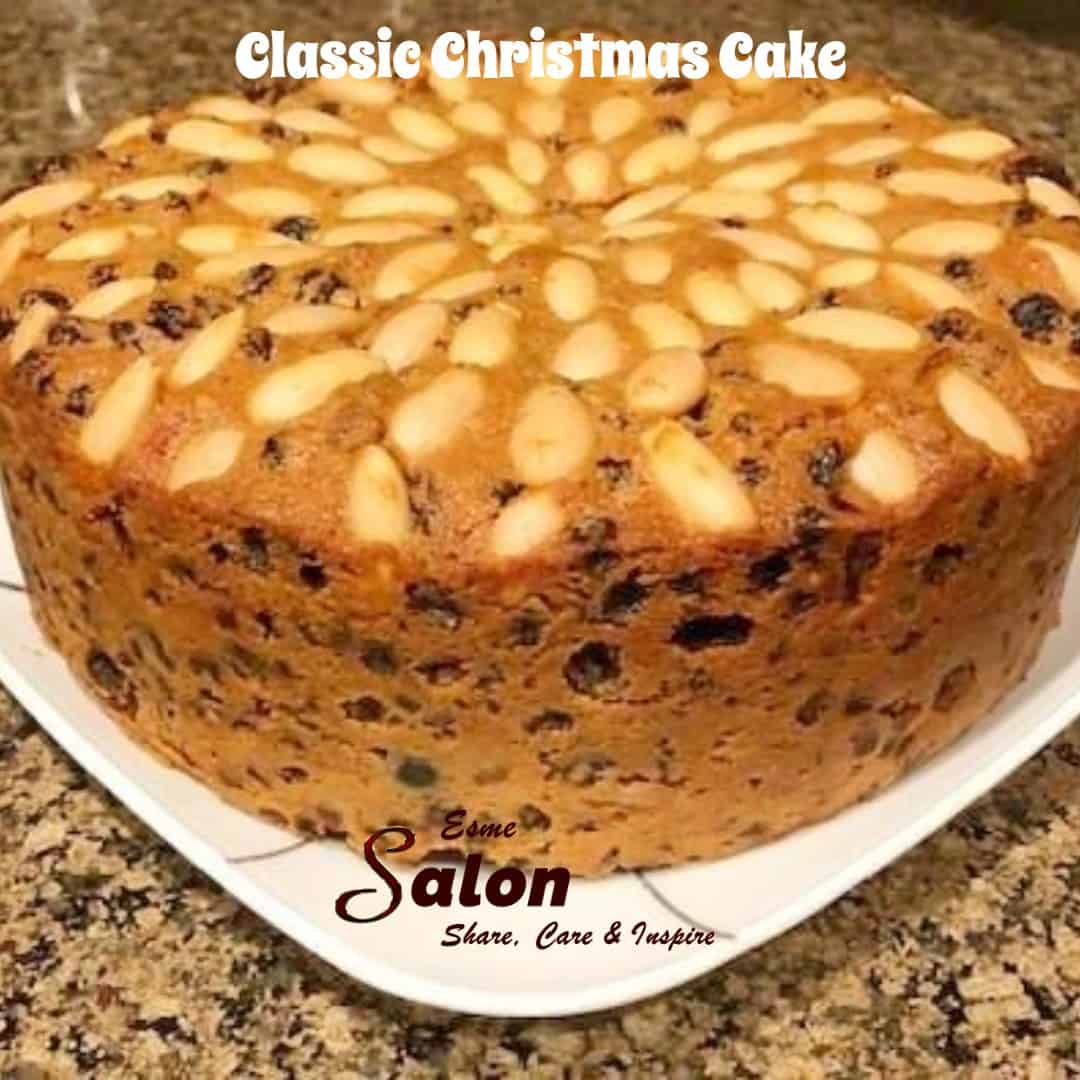 Classic Christmas Cake Baked