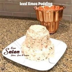 Iced Xmas Pudding To be decorated