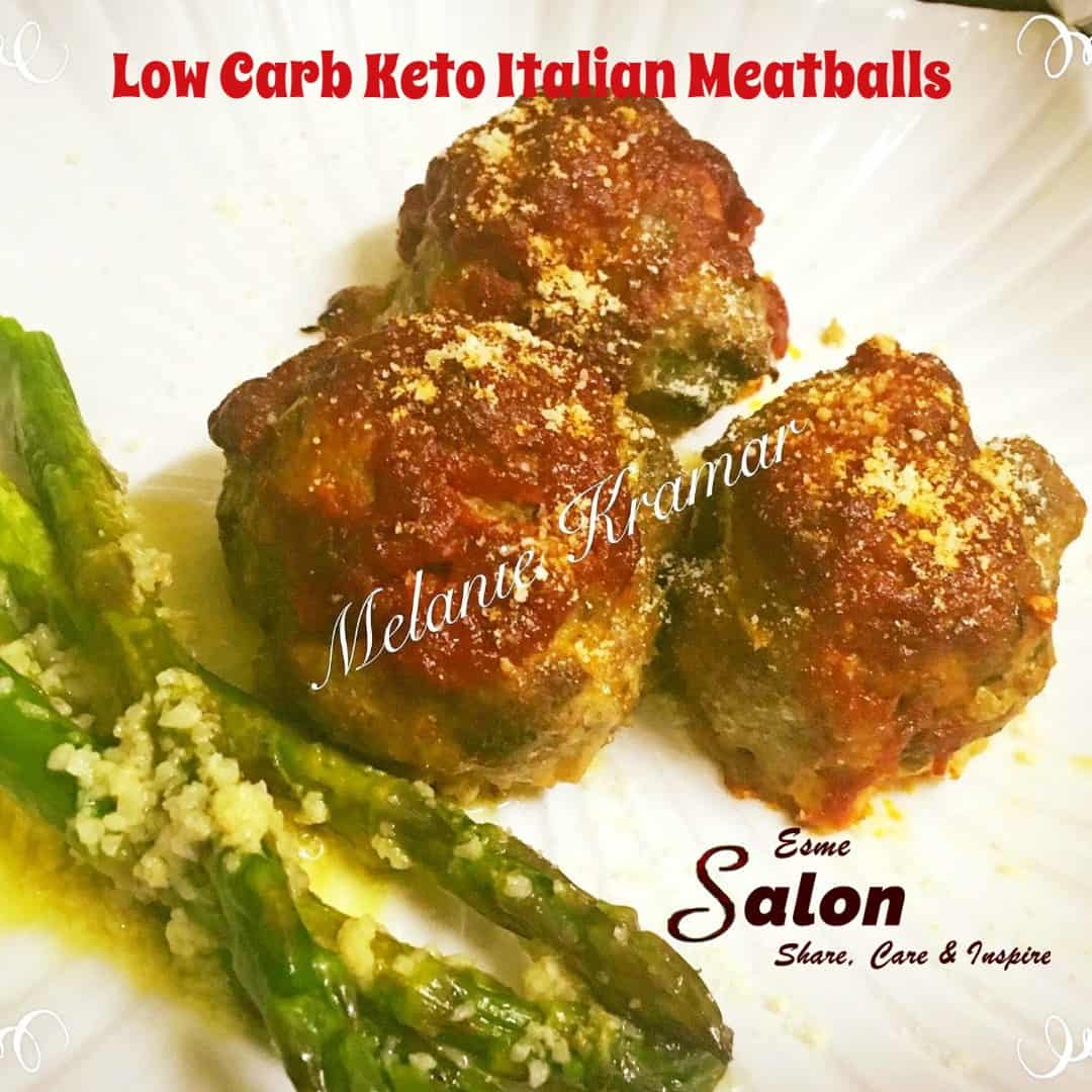 Keto Low Carb Keto Italian Meatballs