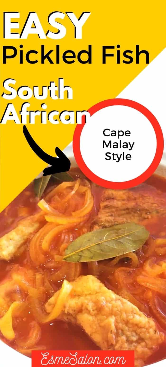 Hake and Snoek Pickled Fish