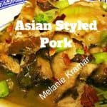 Asian Styled Pork with mixed veggies