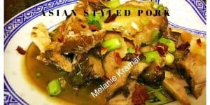 Asian Styled Pork with mixed veggies