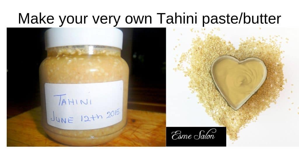Make your very own tahini paste