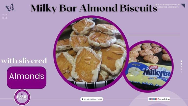 Delicious Milky Bar Almond Biscuits