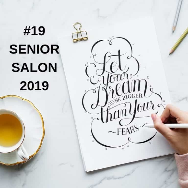 Fancy writing on white clipboard: Let your Dream be Bigger than your Fears