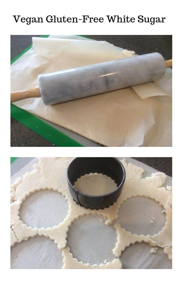 Vegan Gluten-Free White Sugar Cookie dough