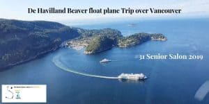 De Havilland Beaver float plane Trip over Vancouver