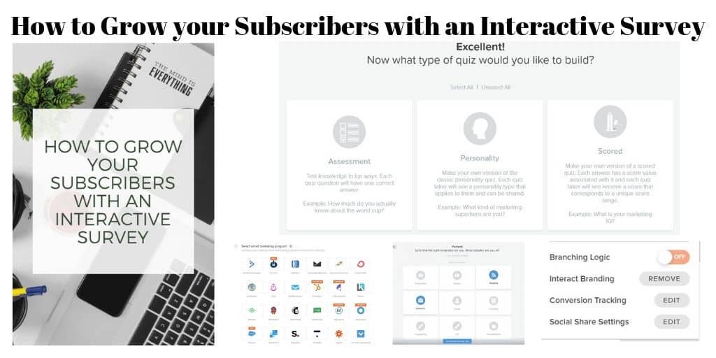 Grow your Subscribers Interactive Survey