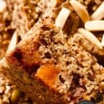 Gluten-free Fruity Flax Squares