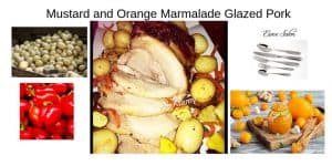 Mustard and Orange Marmalade Glazed Pork 