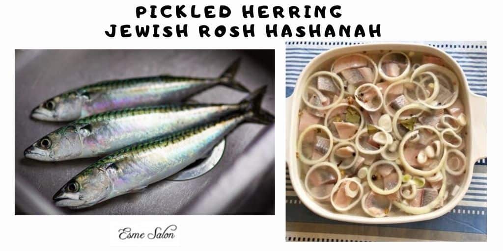 Pickled Herring Jewish Rosh Hashanah