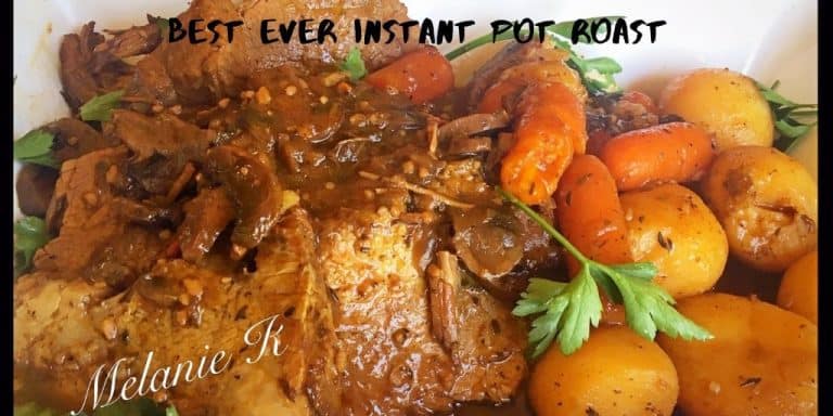 Rump Roast with parseley, carrots and potatoes