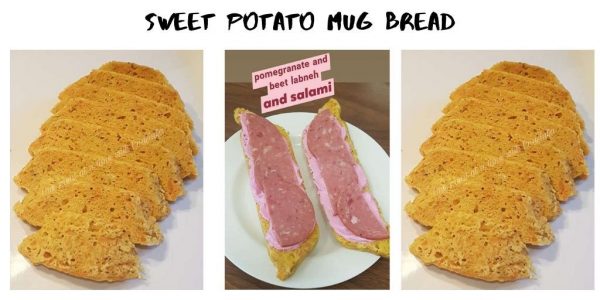 Sweet Potato Mug bread