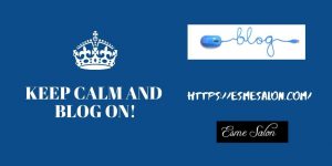 EsmeSalon Keep calm and Blog on. #42 Senior Salon 2019