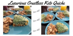 Luxurious Crustless Keto Quiche